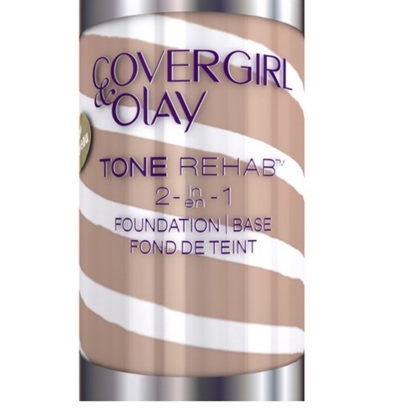 ⚜️3/$25⚜️ ✨🌺 NWT COVERGIRL&OLAY TONE REHAB FOUNDATION🌺✨157 GOLDEN TAN🌺✨ - Picture 4 of 5